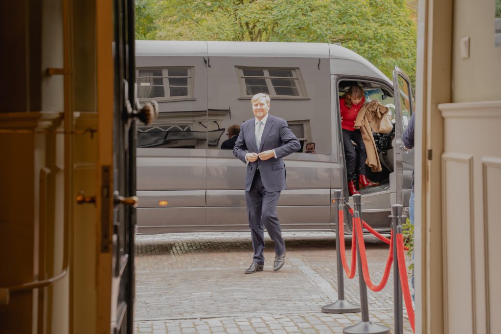 Koning Willem-Alexander bezoek aan De Ruwenberg